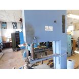 GROB veritcal bandsaw, 18".