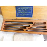 Taper pin reamer.
