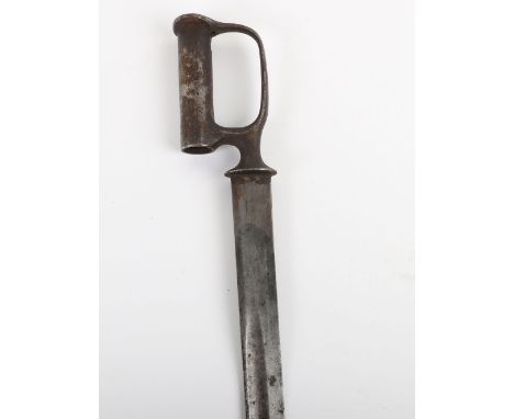 Scarce East India Company Sappers & Miners Sword Bayonet, fine example by S HILL. Fuller to the middle and lower section of t