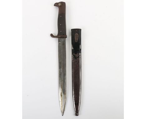 Imperial German M1901 Bayonet by Carl Eickhorn, good untouched example of the short model bayonet with eagle head pommel, bla