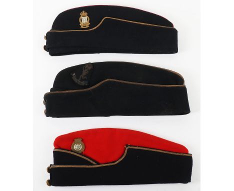 3x British Regimental Field Service Caps, being an example for the Royal Army Ordnance Corps, Royal Corps of Signals and Duke