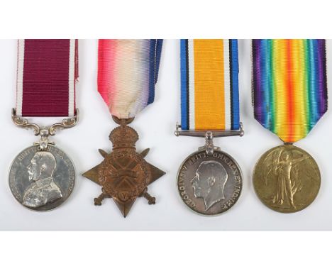 An Interesting and Unusual Great War Long Service Medal Group of Four to an Officer with Previous Service in the Gold Coast R