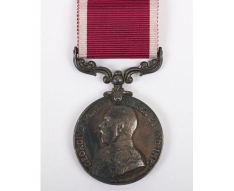 George V Army Long Service Good Conduct Medal Argyll & Sutherland Highlanders, medal with impressed naming, “4002 PTE R McLAC