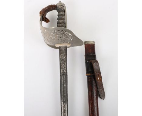 EIIR 1897 Pattern Infantry Officers Presentation Sword by Wilkinsons No.77473, regulation blade etched ‘R.S.M: W.R.WATTON FRO