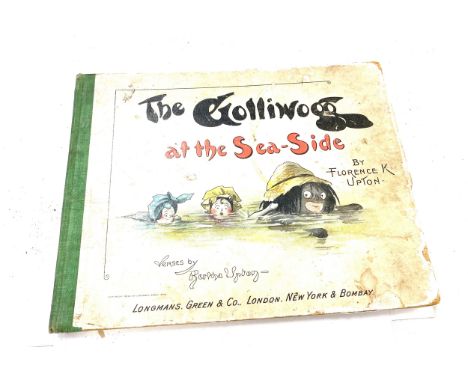 1898 first edition book The Golliwogg at the Seaside by Florence Upton 