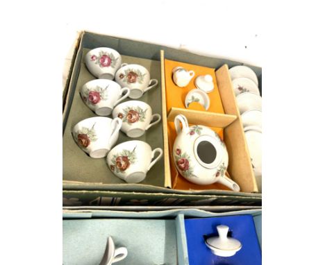 2 Vintage boxed kids tea sets 