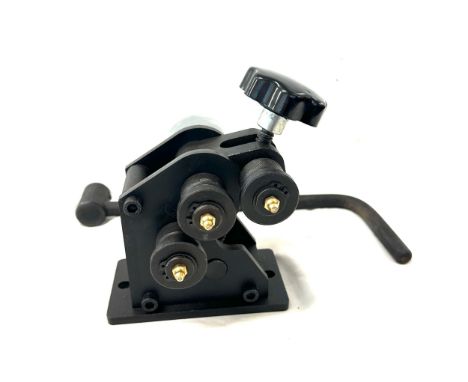 Manual 34 3mm ring router bender/ metal sheer machine 
