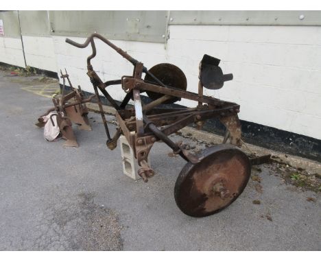 Plough by Fordson motor company and Ransomes Sims and Jefferies, for use with Fordson major tractor, formerly Holt Farmers Cl