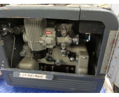 A 1950s Bell &amp; Howell movie projector