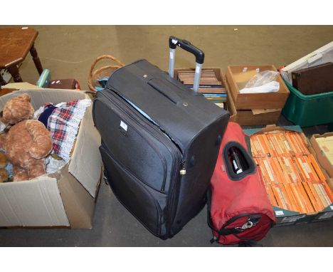 REVELATION WHEELED SUITCASE of vintage clothing