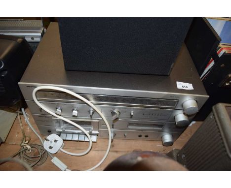 VINTAGE ROTEL HI-FI WITH SPEAKER