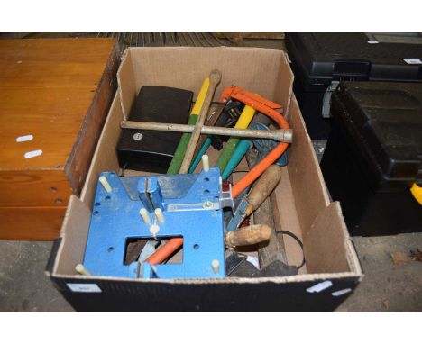 ONE BOX OF MIXED TOOLS