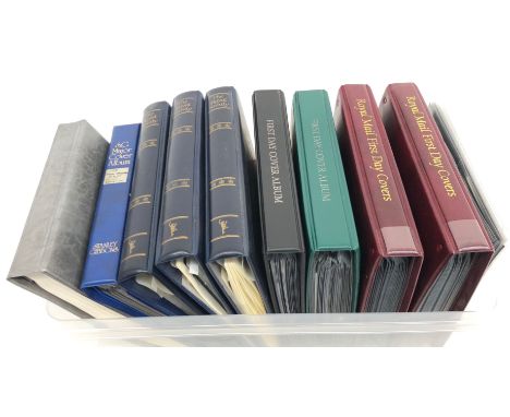 Quantity of First Day Covers good selection from 1965 - 2012, variety of subjects including Royal Family.  Contained in 9 alb