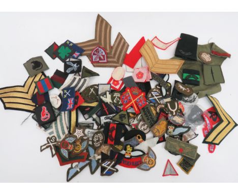 Selection of British Army Cloth Badges. A varied and interesting selection including: Army Pilot Wings. ... Colour Sergeant B