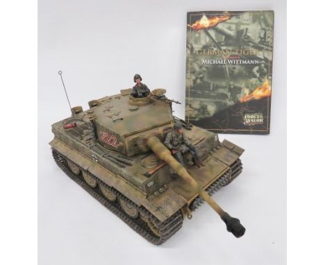 Forces of Valor 1:16 Tiger Tank I. Michael Whitman limited edition This impressive large scale model is complete with SS Tank