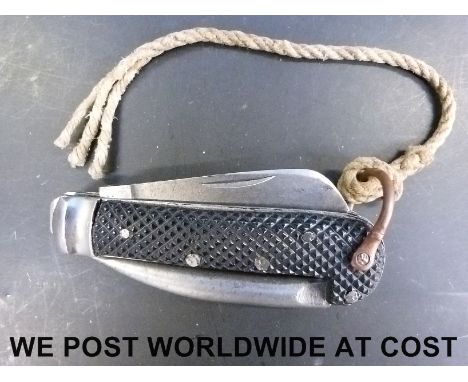 A army issue knife named with Sheffield maker and dated 1939 to blade