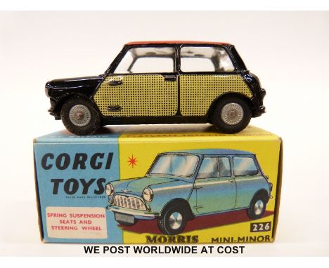 Corgi Toys diecast model Morris Mini Minor, 226, in original box.