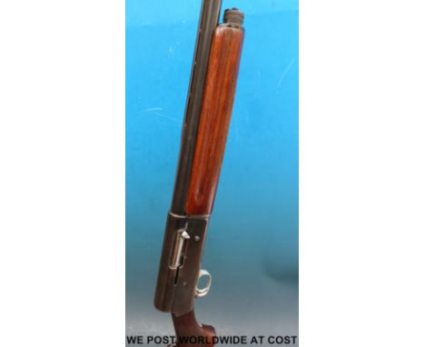 KFC 1290 12 bore semi-automatic shotgun with 24in barrels and 2in barrel extender. serial number PO17527, overall length 118c