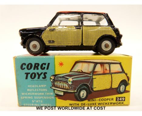 Corgi Toys  diecast model Mini Cooper Deluxe, 249, in original box. 