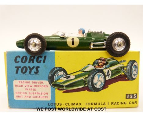 Corgi Toys diecast model Lotus Climax, 155, in original box. 