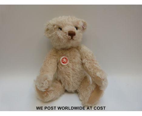 Steiff Original Teddy Bear 'Hansel, The Baby Faced Bear', 668500, with cream mohair, button to ear, tags and certificate 207/