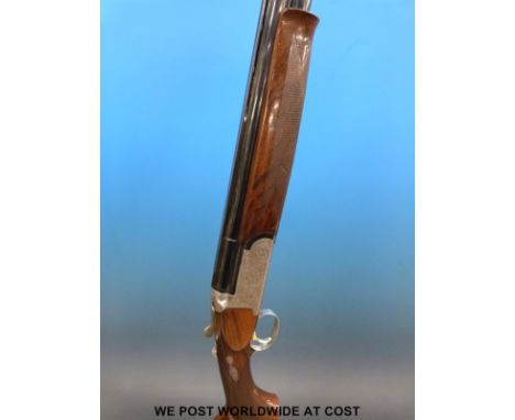 Browning Medalist 12 bore over and under shotgun, serial number 139715. PLEASE NOTE THAT A VALID RELEVANT FIREARMS/SHOTGUN CE