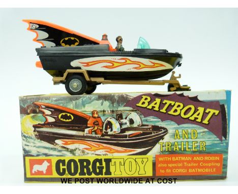 Corgi Toys diecast model Bat Boat and Trailer,107, in original box. 