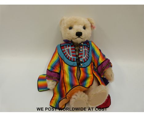 Steiff Original 2008 Teddy Bear 'Joseph', 037238, with cream mohair, button to ear, tags and certificate 00149, 30cm tall, in