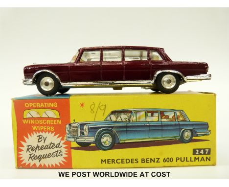 Corgi Toys diecast model Mercedes Benz 600 Pullman, 247, in original box. 