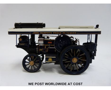 Bassett-Lowke limited edition diecast model Fowler Traction Engine with certificate of authenticity number 51 of 500 