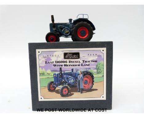 Britains limited edition diecast model Lanz D6006 Diesel Tractor with Heinrich Lanz 00315, in original box 