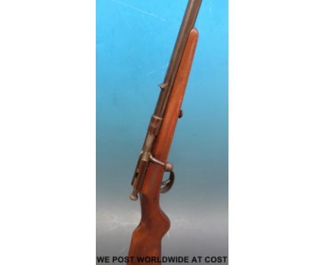 Victor model III 9mm single barrelled bolt action shotgun with 24inch barrel NVSN, length 105cm  PLEASE NOTE THAT A VALID REL