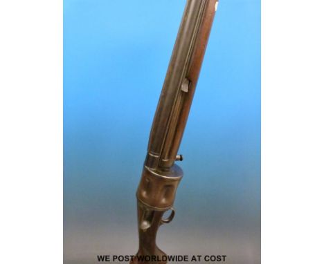 Becker semi-automatic revolving shotgun was invented in Germany in 1899 but not produced until the 1920's when only a limited