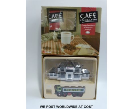 Corgi Cafe Connection diecast model Moreton C Cullimore lorry set 'The Towers' CC10801, in original box 