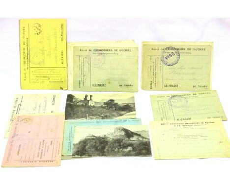 Collection of twenty German WWI POW letters and cards from Officer Maisel to his wife Sofie. P&amp;P Group 1 (£14+VAT for the