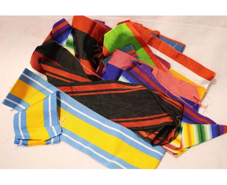 Selection of unused sash and order ribbons. P&amp;P Group 2 (£18+VAT for the first lot and £3+VAT for subsequent lots) 
