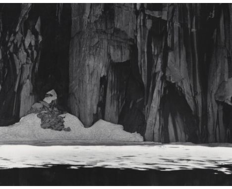 Artist: Ansel Adams (American, 1902-1984). Title: "Frozen Lake and Cliffs, The Sierra Nevada, Sequoia National Park, Californ