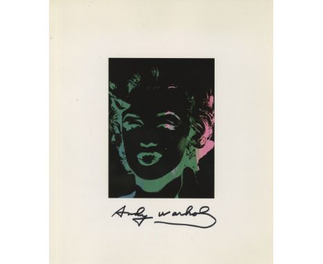 Artist: Andy Warhol (American, 1928 - 1987). Title: "One Multicolored Marilyn #3". Medium: Color offset lithograph. Date: Com