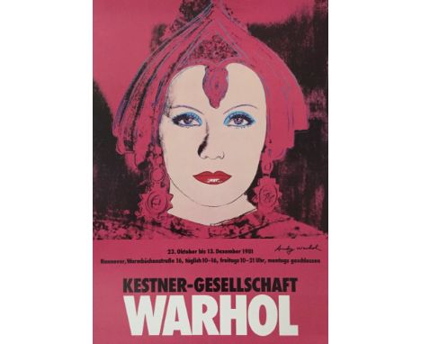 Artist: Andy Warhol (American, 1928 - 1987). Title: "The Star (Greta Garbo as Mata Hari) [poster]". Medium: Color offset lith