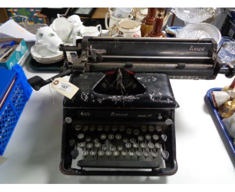 A vintage Everest typewriter 