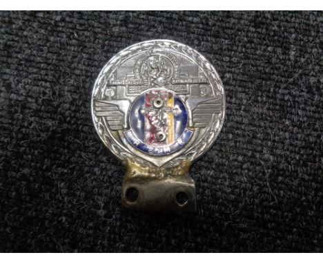 A vintage motor car badge - REME club 