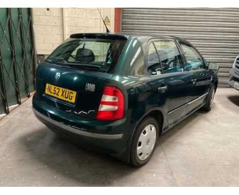 A Skoda Fabia Comfort TDi Motorcar, registration NL52 XUG, no former keepers, five door hatchback, diesel 1896cc, manual, col