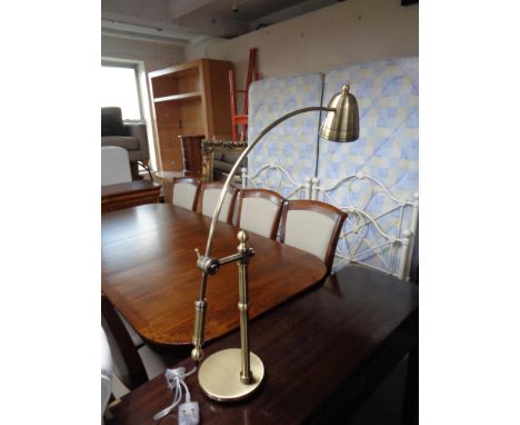 An antique style reading lamp 