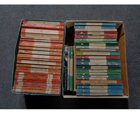 Two small boxes of vintage Penguin books 