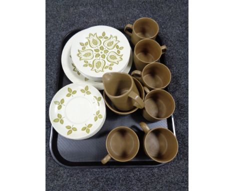 A twenty-one piece Maidstone J&amp;G Meakin coffee set