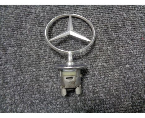 A vintage motor car badge - Mercedes Benz 