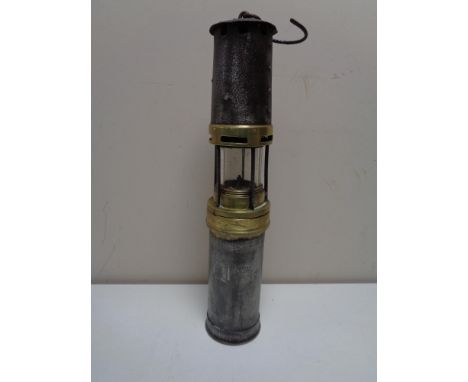 An early twentieth century EAG 4 type IV miner's lamp 