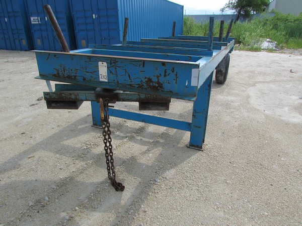 Lot 202 - Yard Trailer For Positioning Heavy Load With Forklift, 190'L 