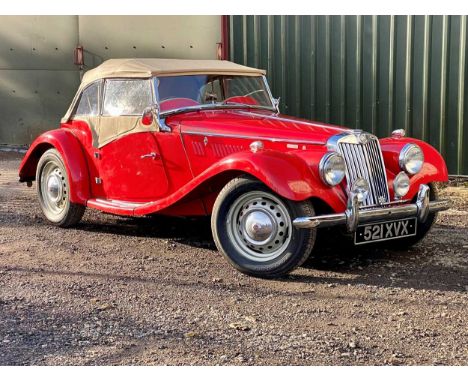 1955 MG TF 1500 RHD motor car, Registration no. 521 XVX, Chassis no. HDB16/8696Please note: the present lot is subject to a r