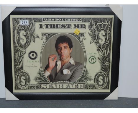 Framed Scarface Print 